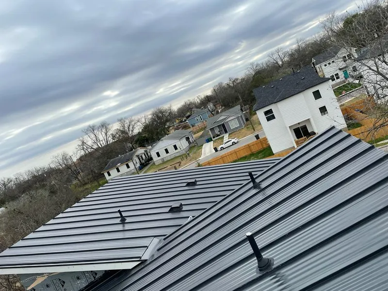 Standing seam metal roof panels with vents for Skylight Repair in Parsippany-Troy Hills